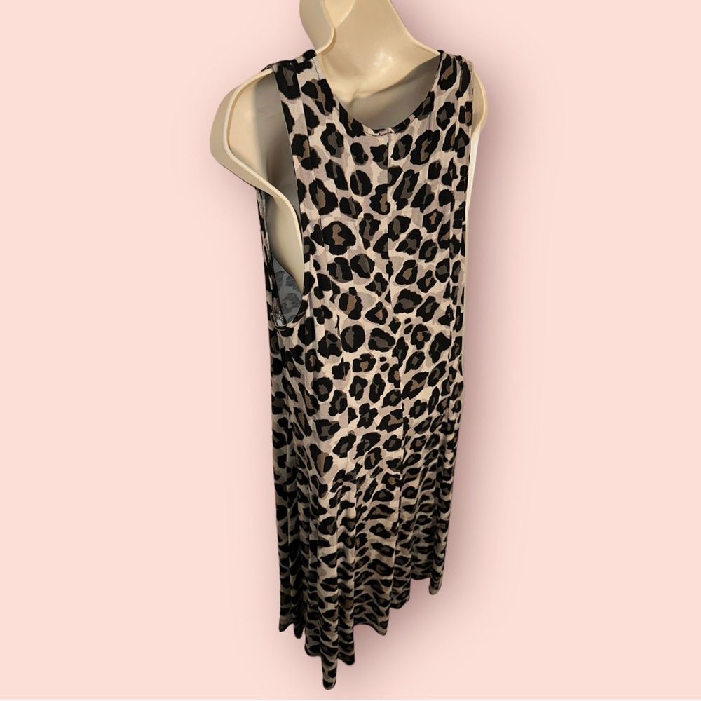 NWT Premise (XL) 🥳 2/$15 OR 3/$20 🥳 Brand New Neutral Cheetah Print Dress - Picture 6 of 6